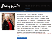 Tablet Screenshot of nancywitter.com